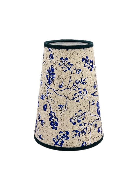 Acorns in Blue Lampshade