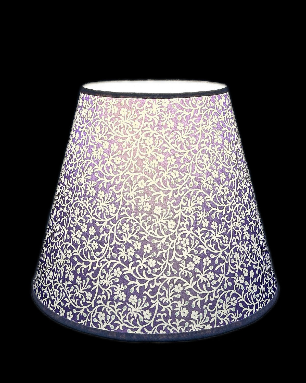 Yardenfun Purple Lilac Floral Beaded Lace Cloth Lampshade – 12x12x11 Inch Barrel Shade For Desk, Floor, And Table Lamps Yardenfun Purple Lilac Floral Beaded Lace Cloth Lampshade – 12x12x11 Inch Barrel Shade For Desk, Floor, And Table Lamps
